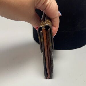 LV monogram Elise compact wallet